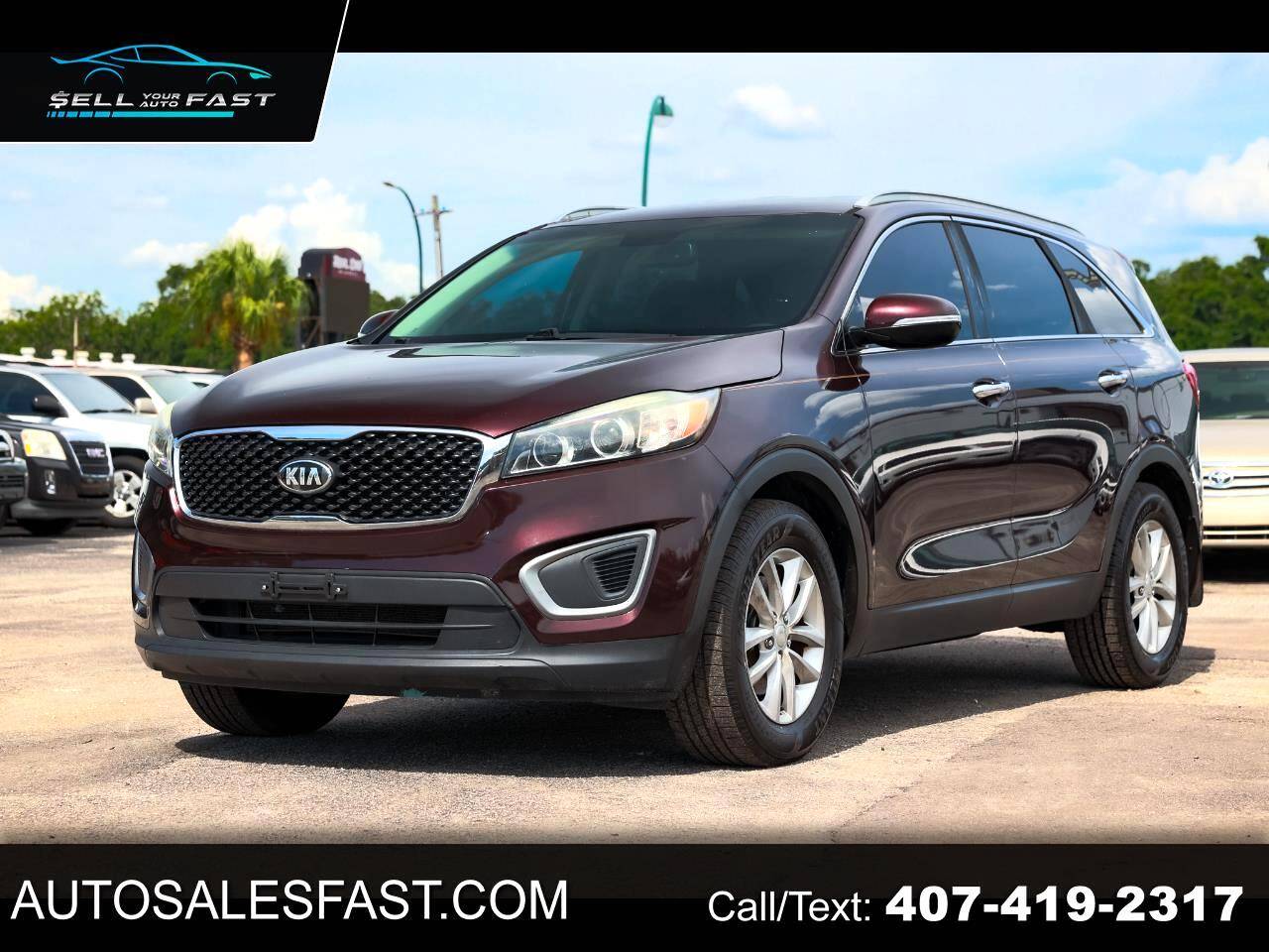 2016 Kia Sorento LX — SUV — 200,268 mi — Orlando, FL