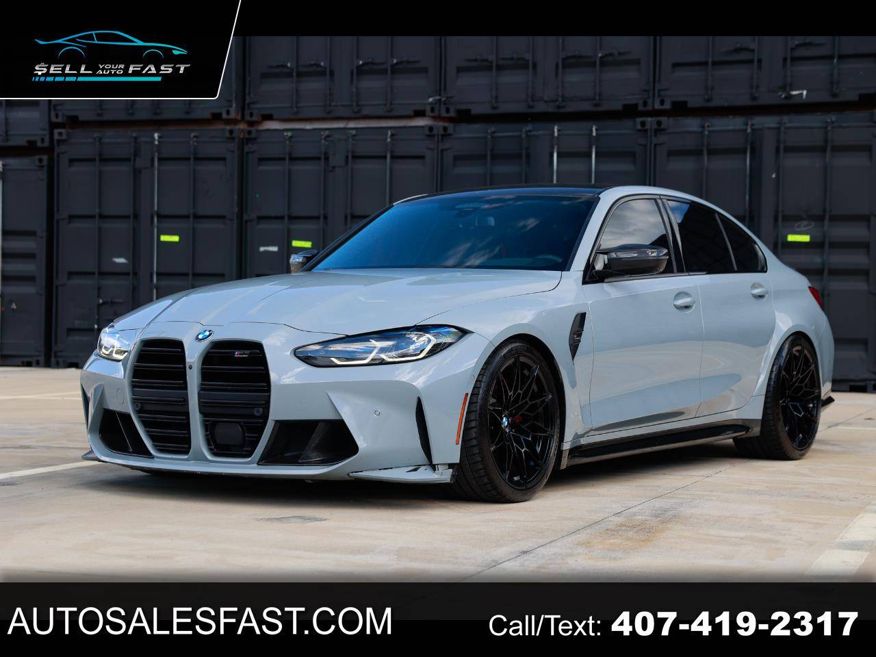 2021 BMW M3 Competition — Sedan — 34,626 mi — Orlando, FL