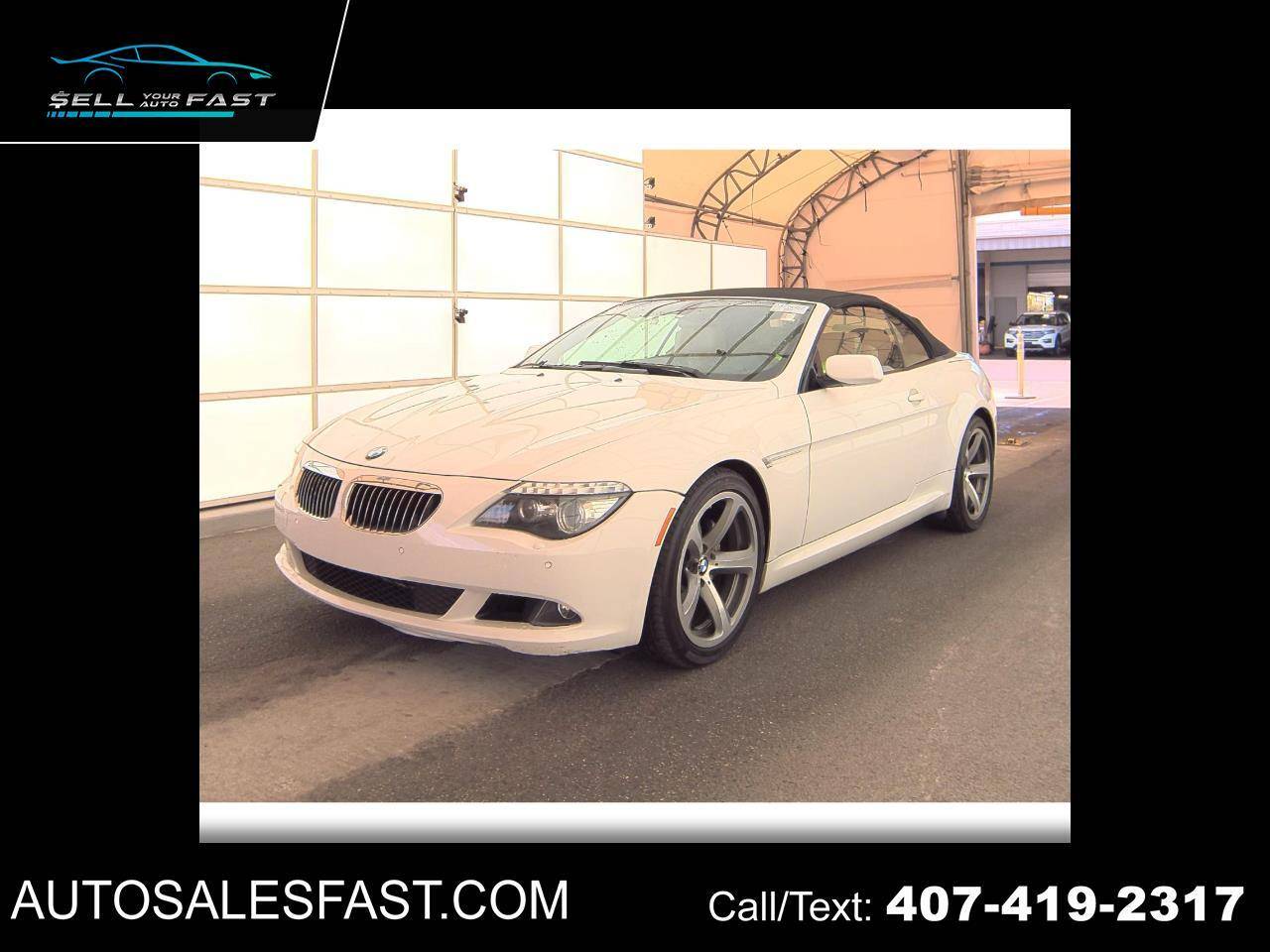 2009 BMW 6 Series 650i — Convertible — 91,175 mi — Orlando, FL