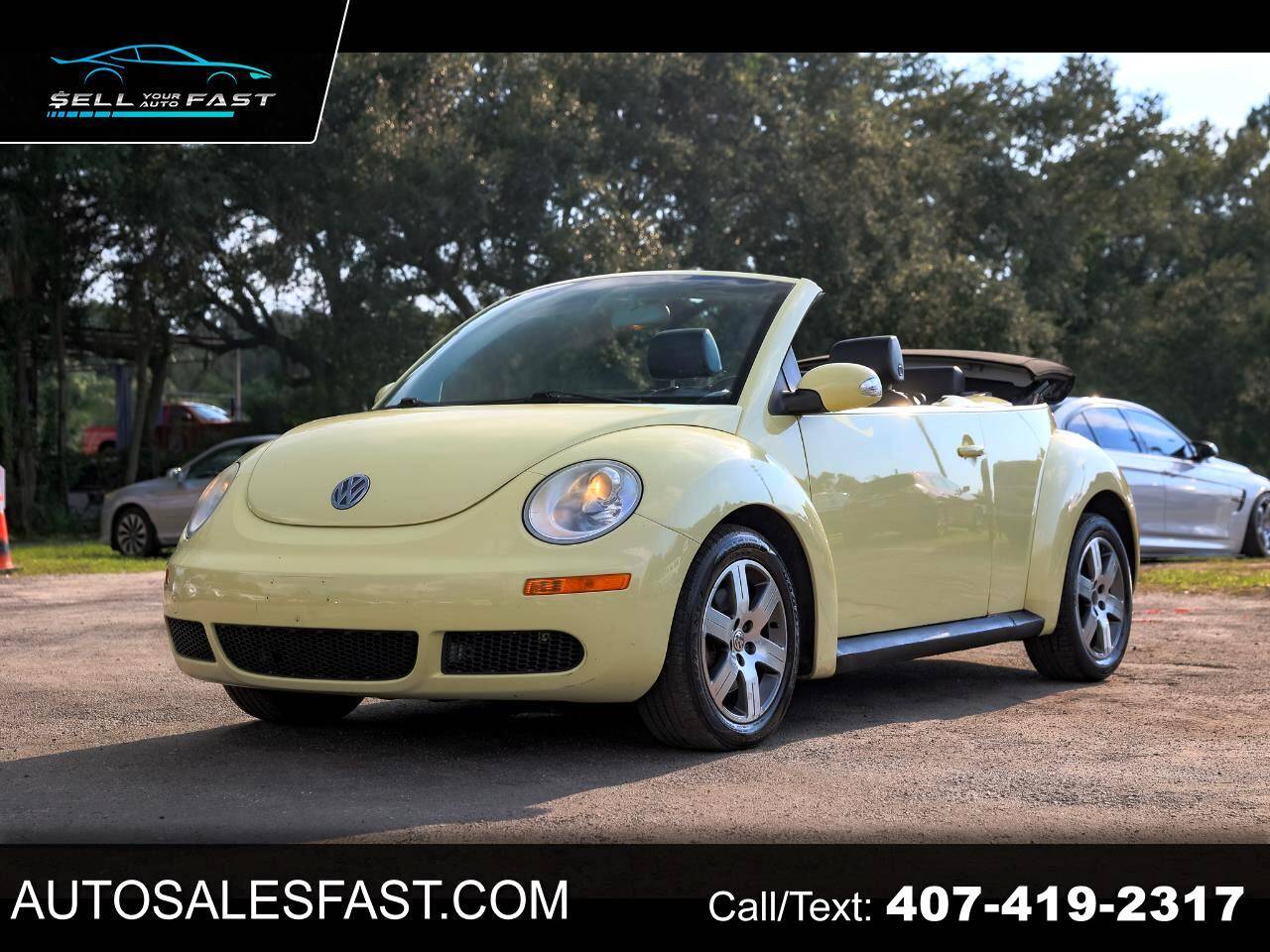 2006 Volkswagen New Beetle 2.5 — Convertible — 126,132 mi — Orlando, FL