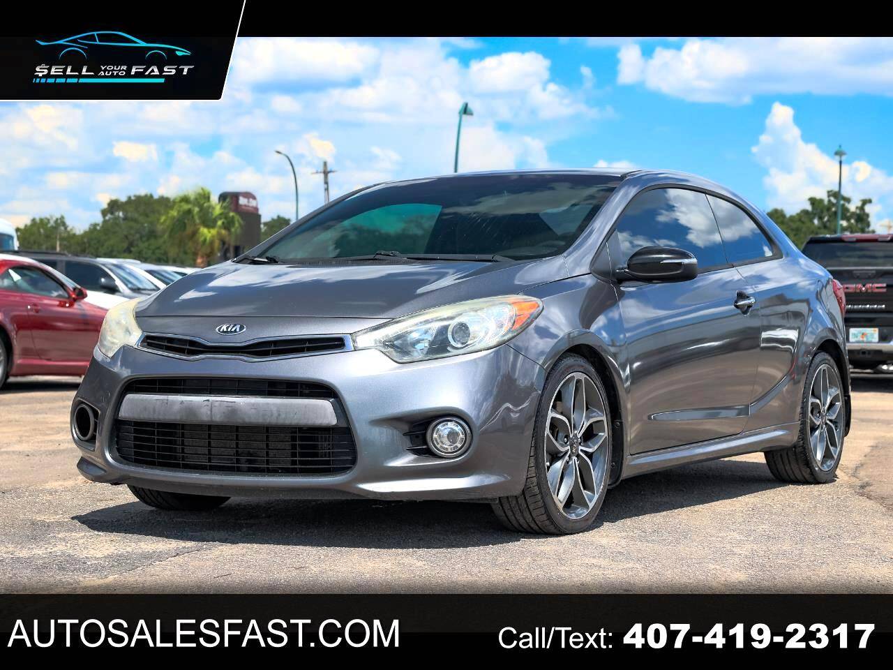 2015 Kia Forte SX — Coupe — 143,712 mi — Orlando, FL