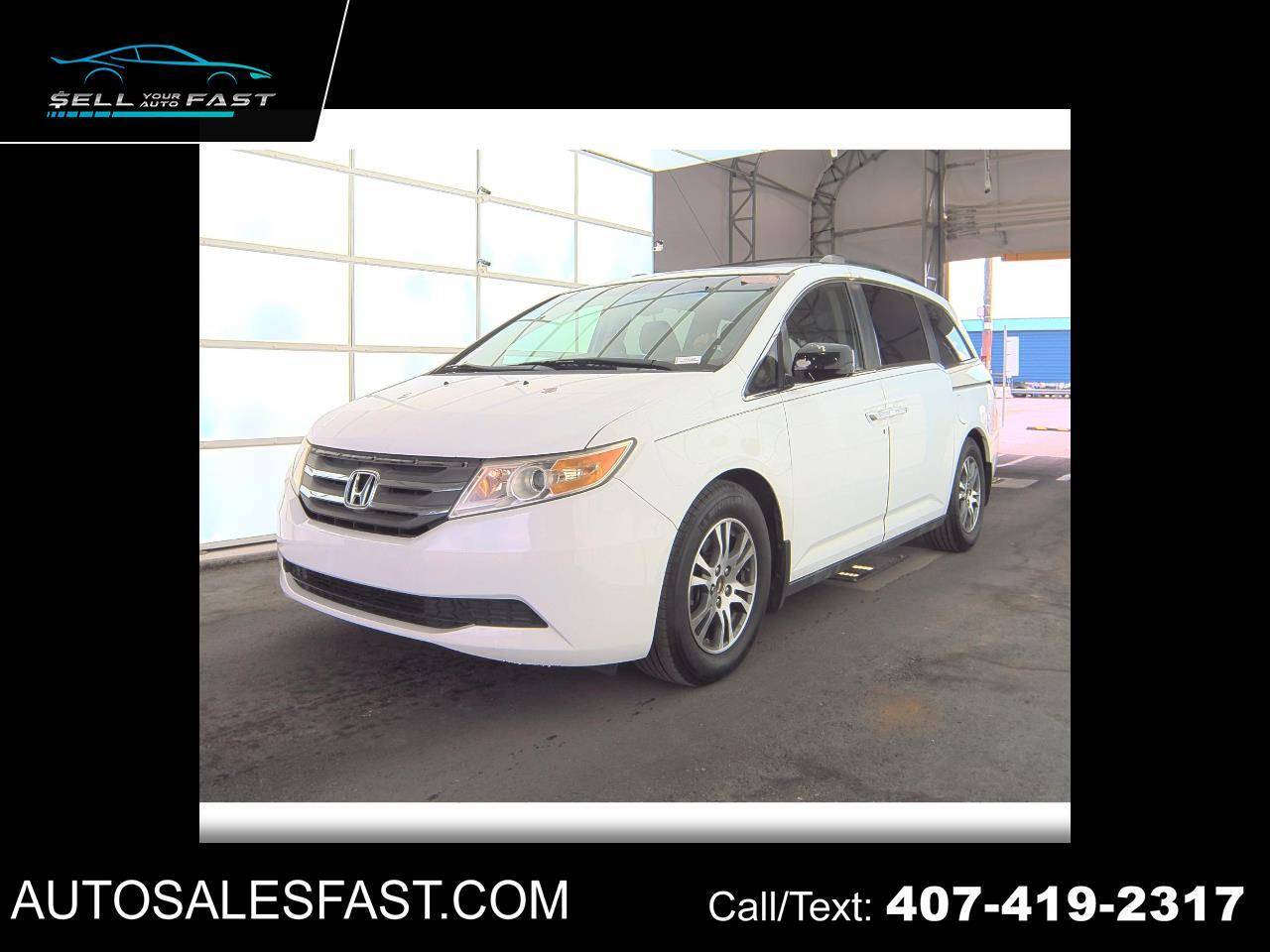 2012 Honda Odyssey EX-L — Minivan — 165,143 mi — Orlando, FL