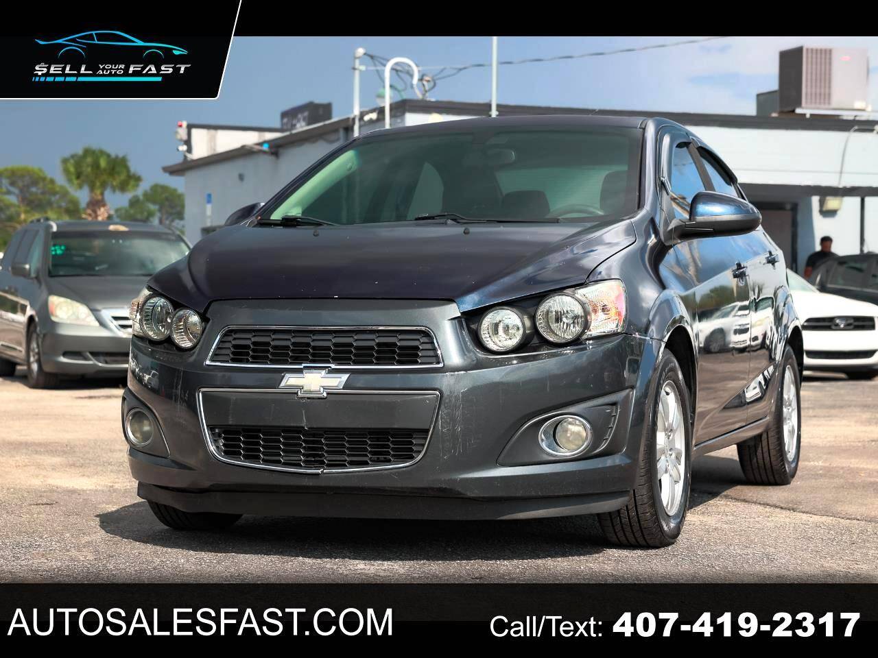2015 Chevrolet Sonic LT — Sedan — 81,579 mi — Orlando, FL