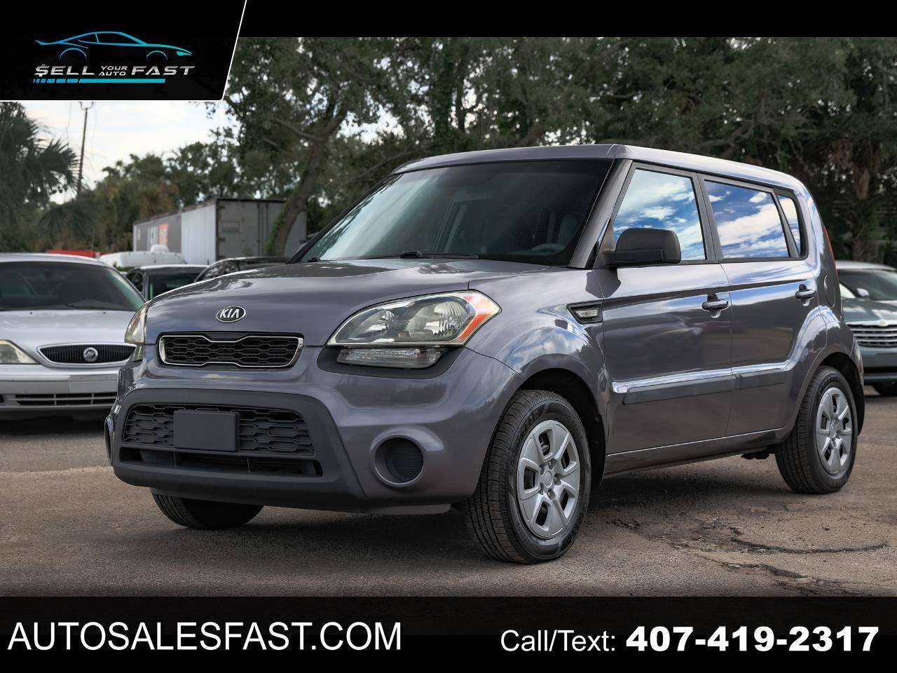 2013 Kia Soul Base — Hatchback — 108,010 mi — Orlando, FL