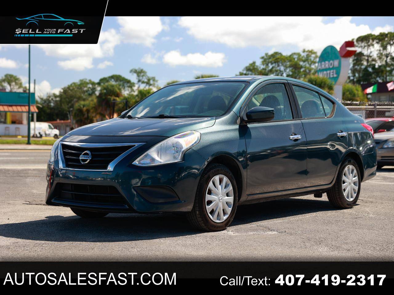2017 Nissan Versa 1.6 SV — Sedan — 124,691 mi — Orlando, FL