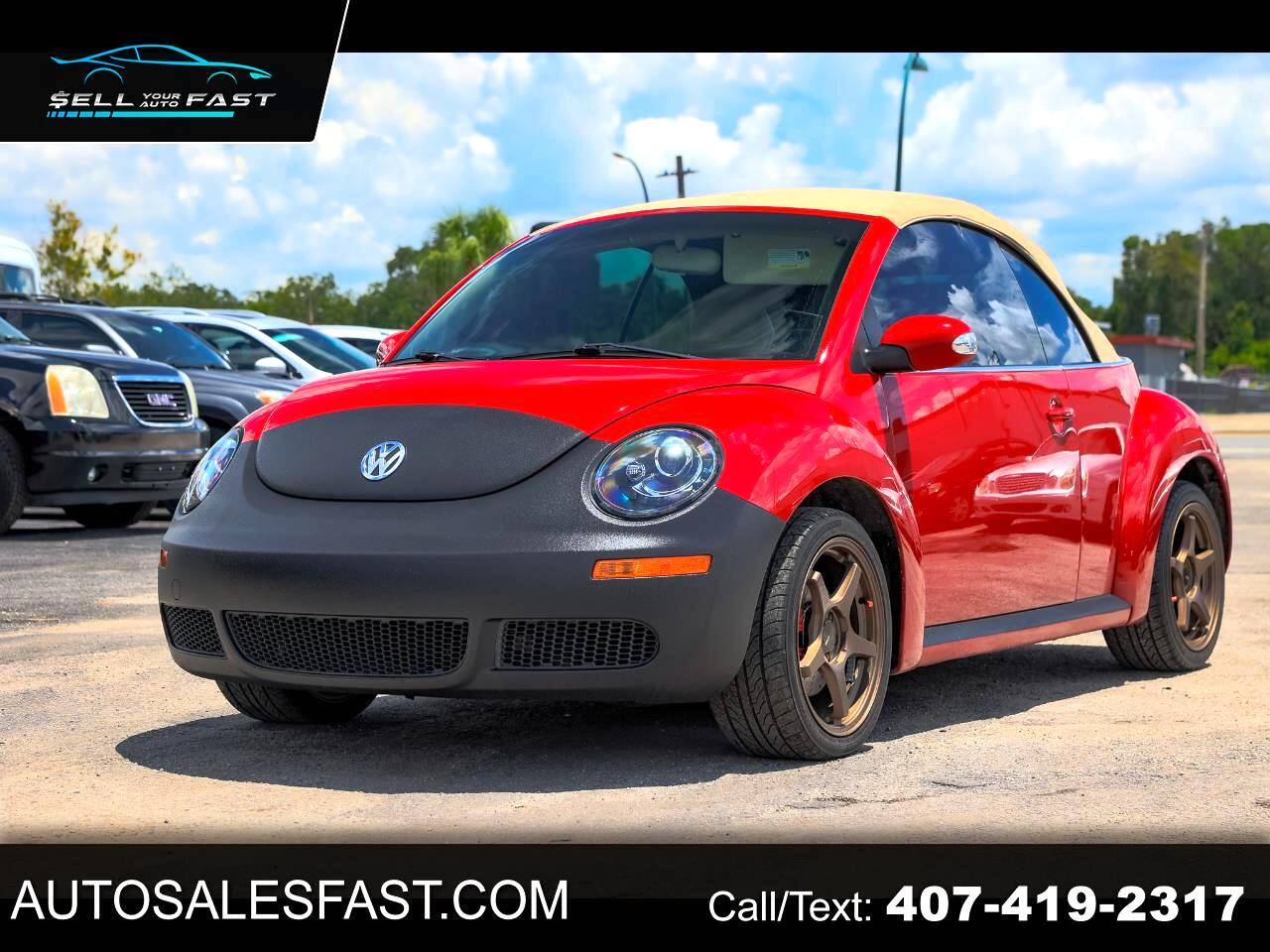 2010 Volkswagen New Beetle Base — Convertible — 91,636 mi — Orlando, FL