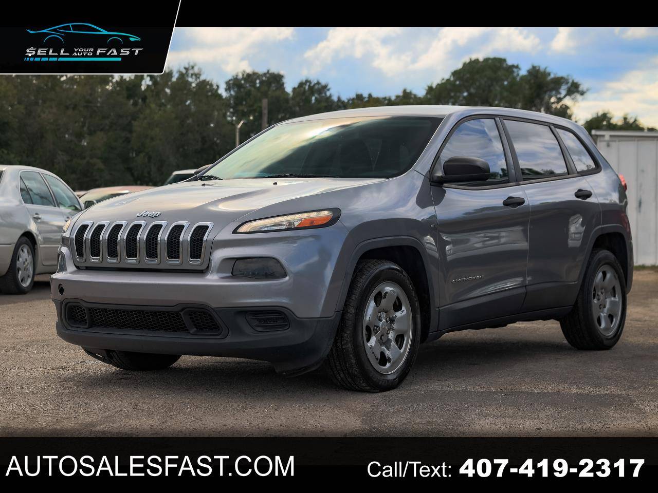 2015 Jeep Cherokee Sport — SUV — 195,315 mi — Orlando, FL