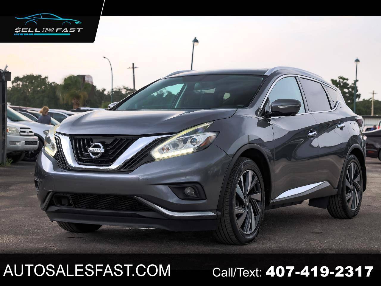 2015 Nissan Murano Platinum — SUV — 189,059 mi — Orlando, FL