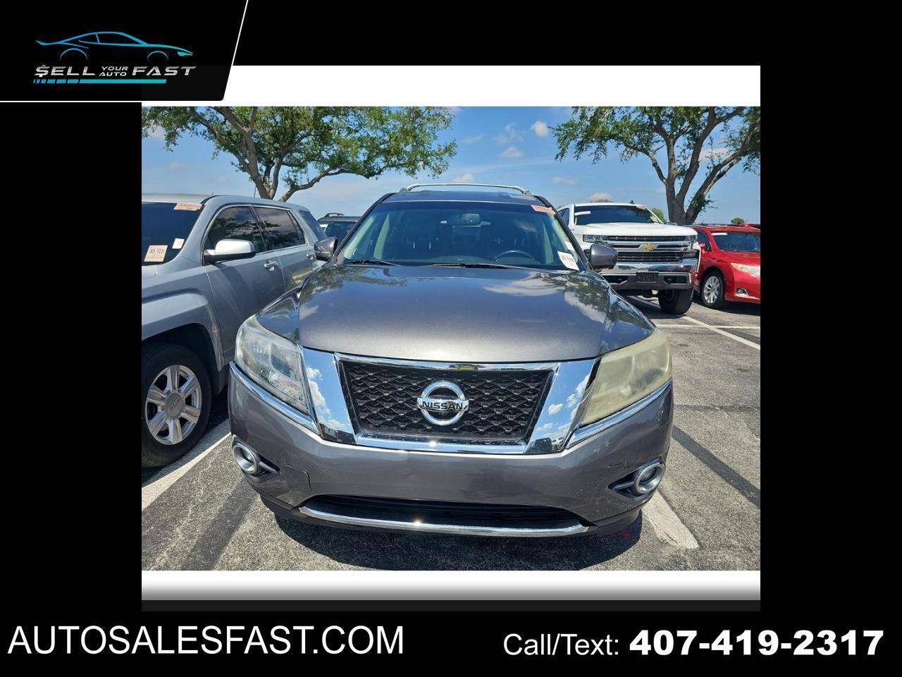2015 Nissan Pathfinder SL — SUV — 177,707 mi — Orlando, FL