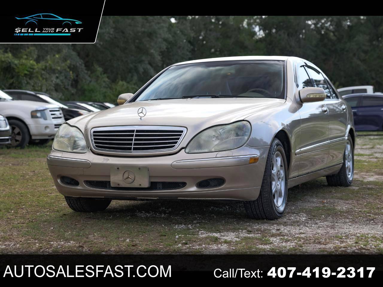2000 Mercedes-Benz S-Class S 500 — Sedan — 135,893 mi — Orlando, FL