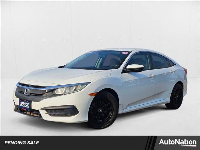 2016 Honda Civic LX — Sedan — 79,476 mi — Plano, TX