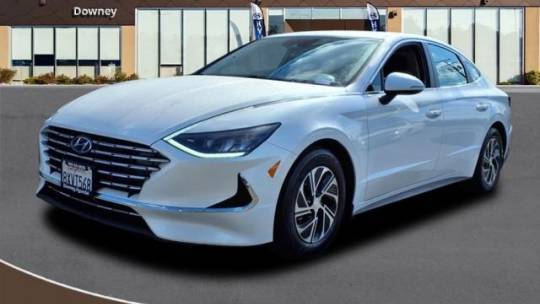 2021 Hyundai Sonata Hybrid Blue — Sedan — 29,979 mi — Downey, CA