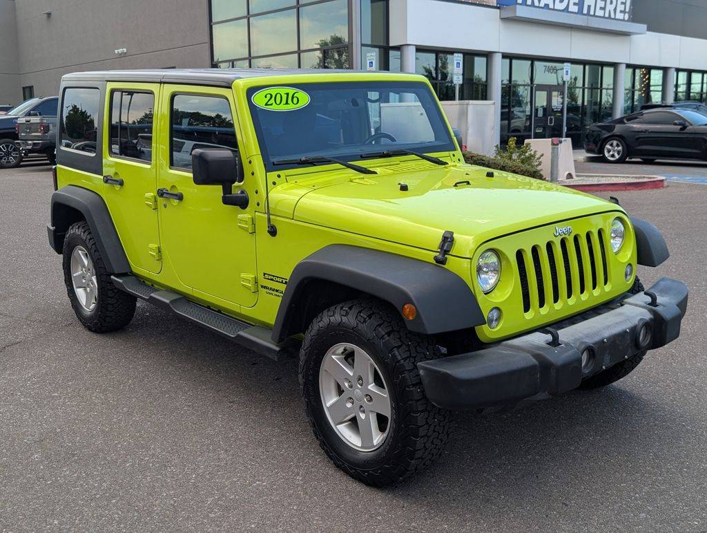 2016 Jeep Wrangler Sport — SUV — 61,828 mi — Albuquerque, NM