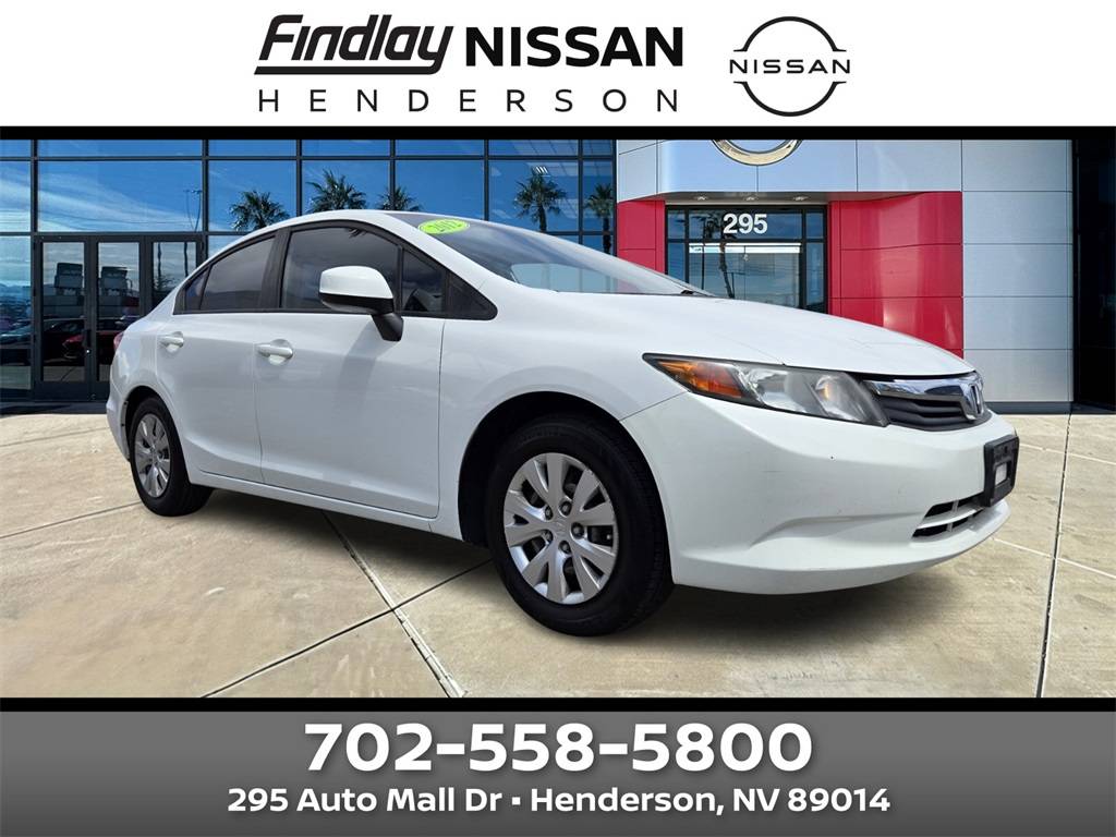 2012 Honda Civic LX — Sedan — 80,882 mi — Henderson, NV