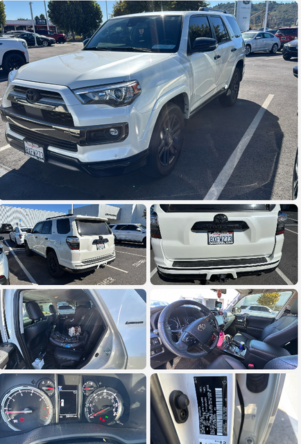 2021 Toyota 4Runner Nightshade — SUV — 38,464 mi — San Rafael, CA