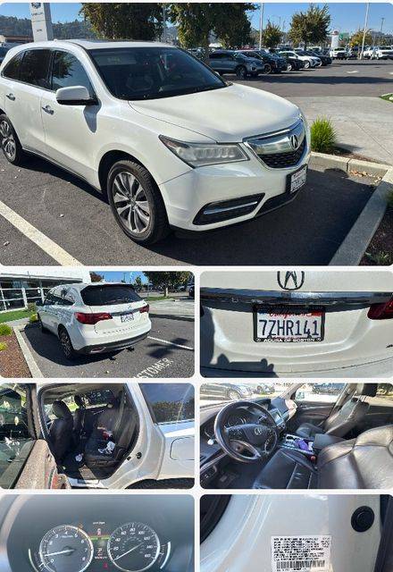 2016 Acura MDX Technology Package — SUV — 104,698 mi — San Rafael, CA