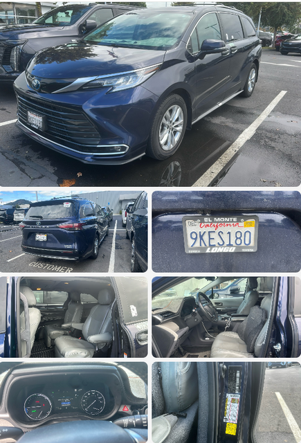 2024 Toyota Sienna Limited — Minivan — 145,415 mi — San Rafael, CA