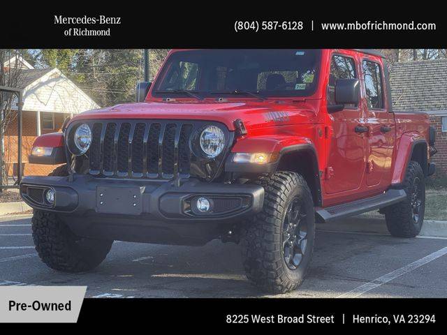 2023 Jeep Gladiator Willys — Pickup Truck — 2,257 mi — Richmond, VA