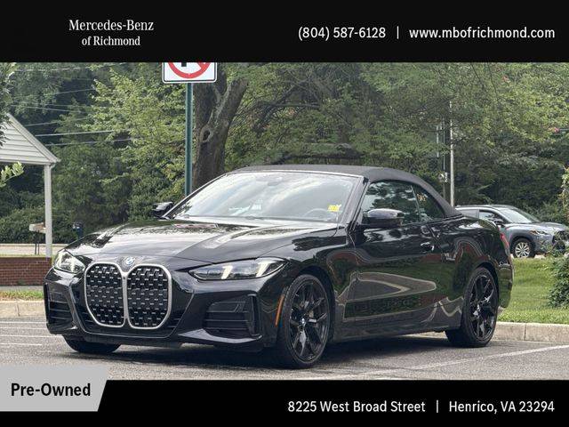 2025 BMW 4 Series 430i — Convertible — 13,400 mi — Richmond, VA