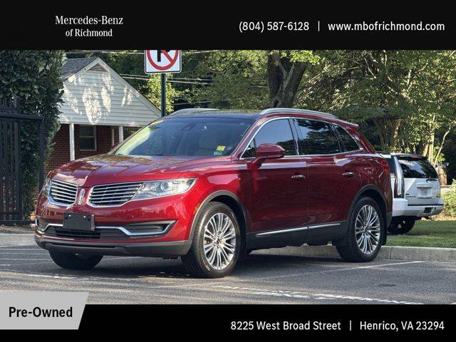 2017 Lincoln MKX Reserve — SUV — 120,086 mi — Richmond, VA