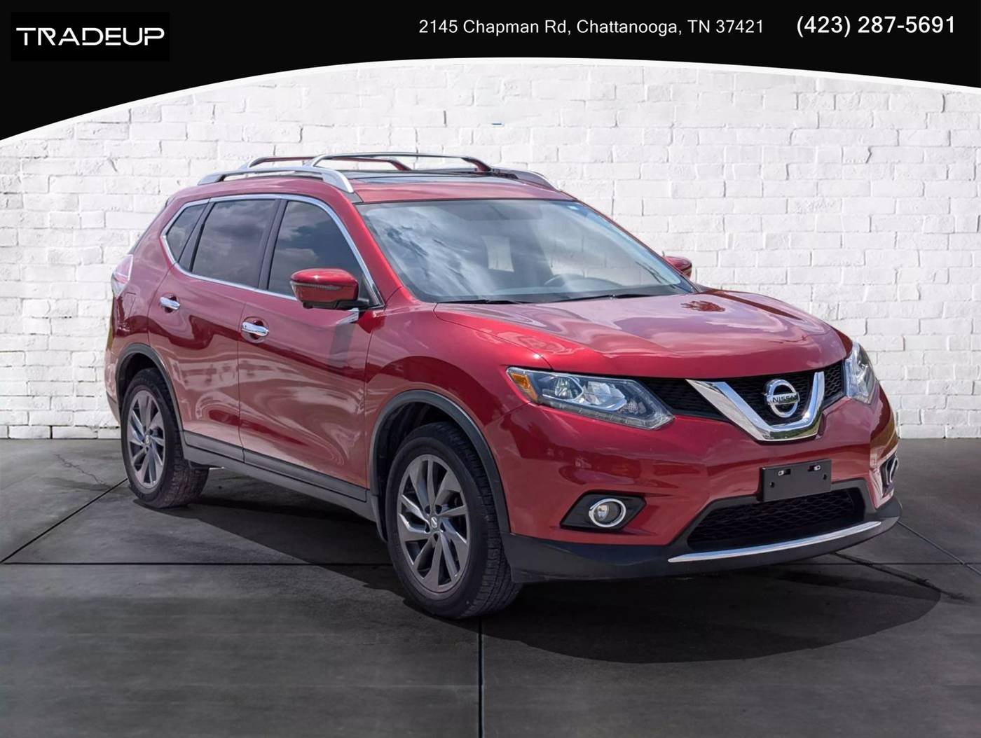 2016 Nissan Rogue SL — SUV — 60,872 mi — Chattanooga, TN