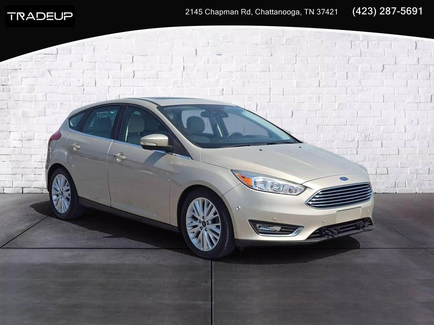 2017 Ford Focus Titanium — Hatchback — 61,585 mi — Chattanooga, TN