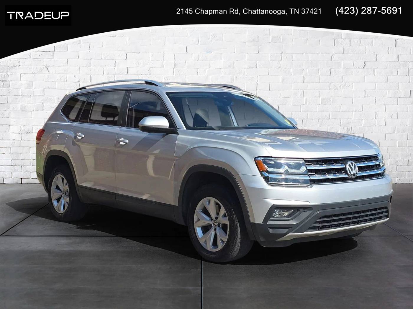 2018 Volkswagen Atlas SE with Technology — SUV — 80,275 mi — CHATTANOOGA, TN