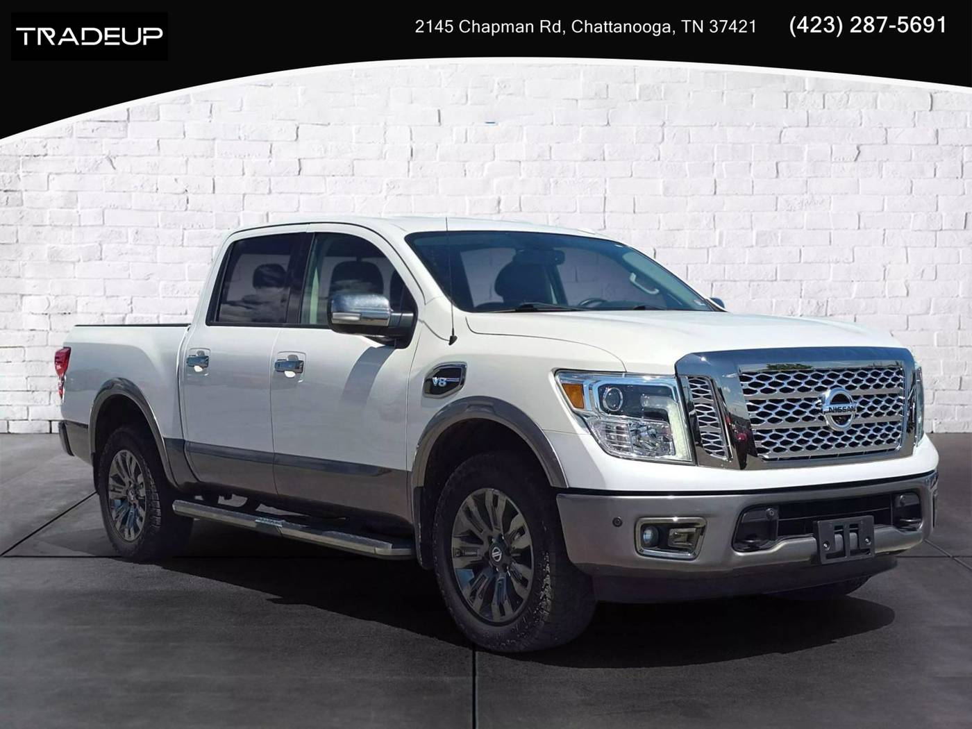 2017 Nissan Titan Platinum Reserve — Pickup Truck — 135,865 mi — Chattanooga, TN