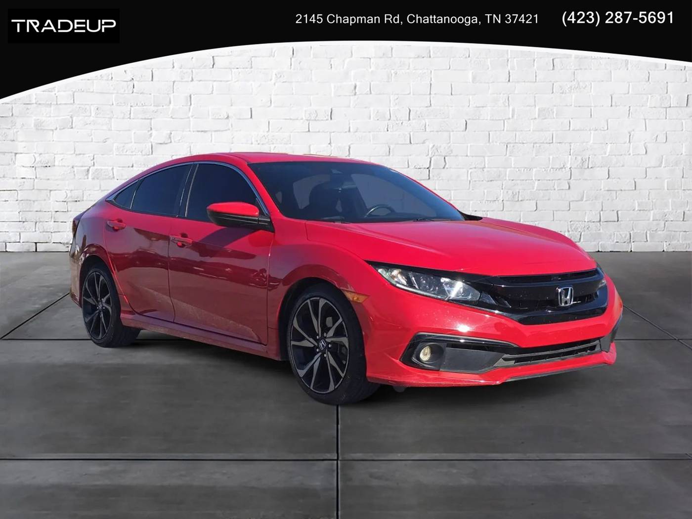 2021 Honda Civic Sport — Sedan — 91,609 mi — Chattanooga, TN