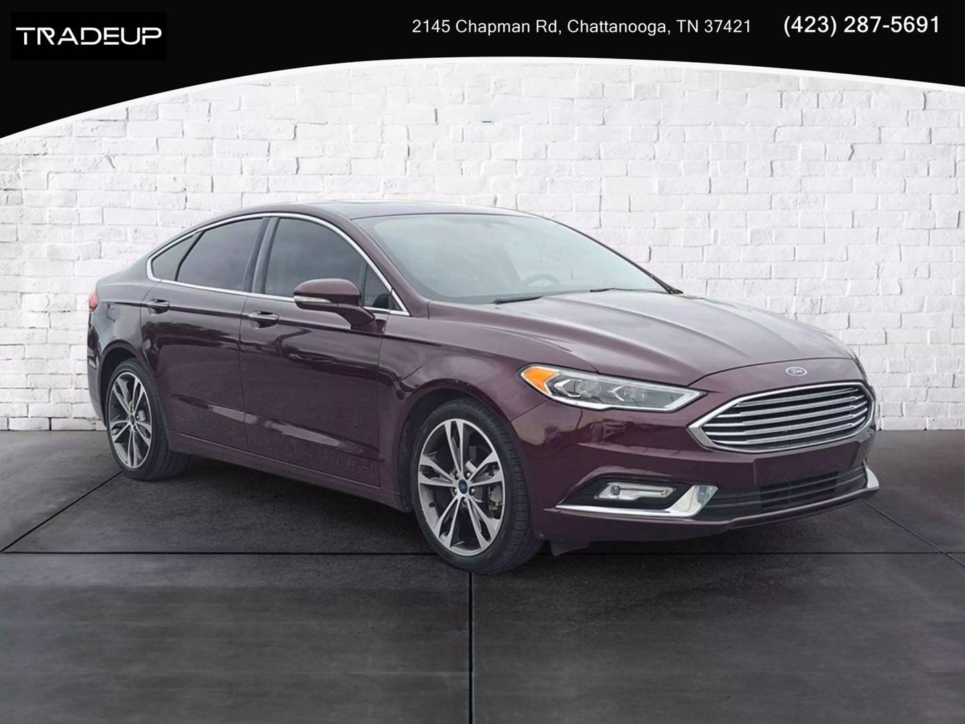 2017 Ford Fusion Titanium — Sedan — 83,450 mi — Chattanooga, TN