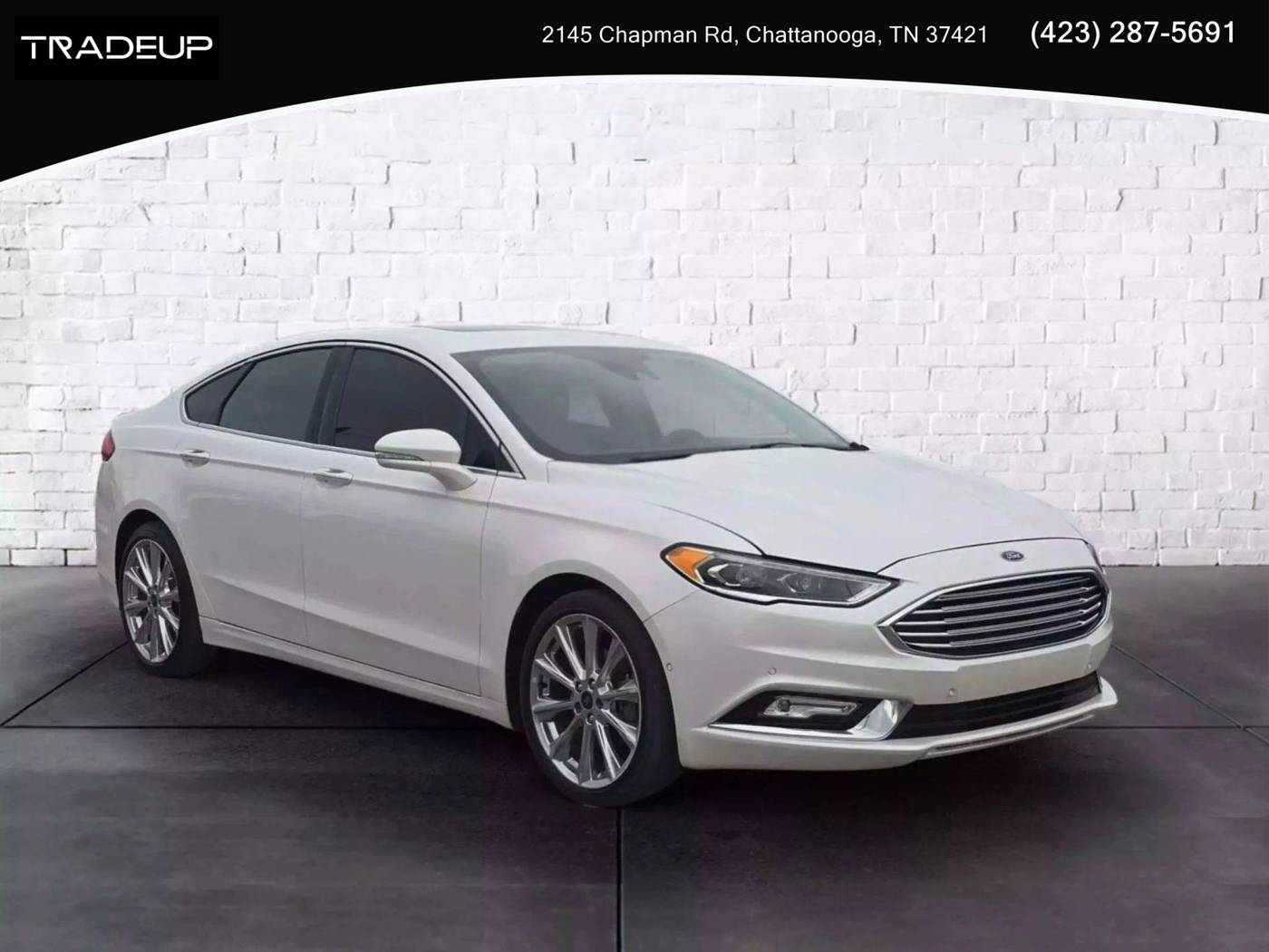 2017 Ford Fusion Platinum — Sedan — 105,134 mi — CHATTANOOGA, TN