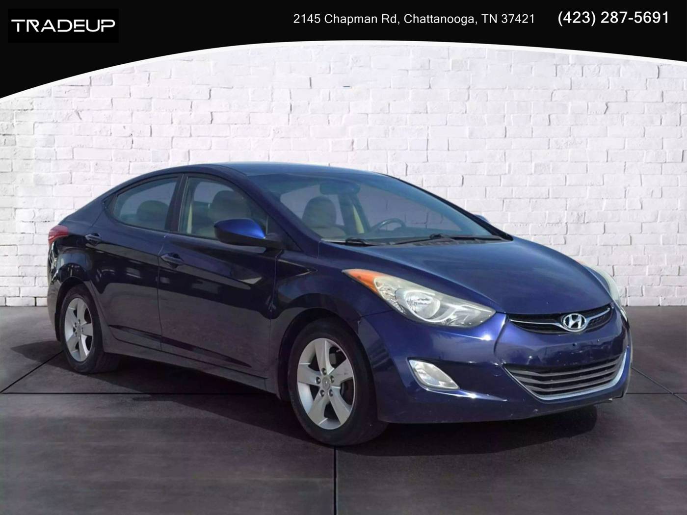 2013 Hyundai Elantra GLS — Sedan — 112,568 mi — CHATTANOOGA, TN