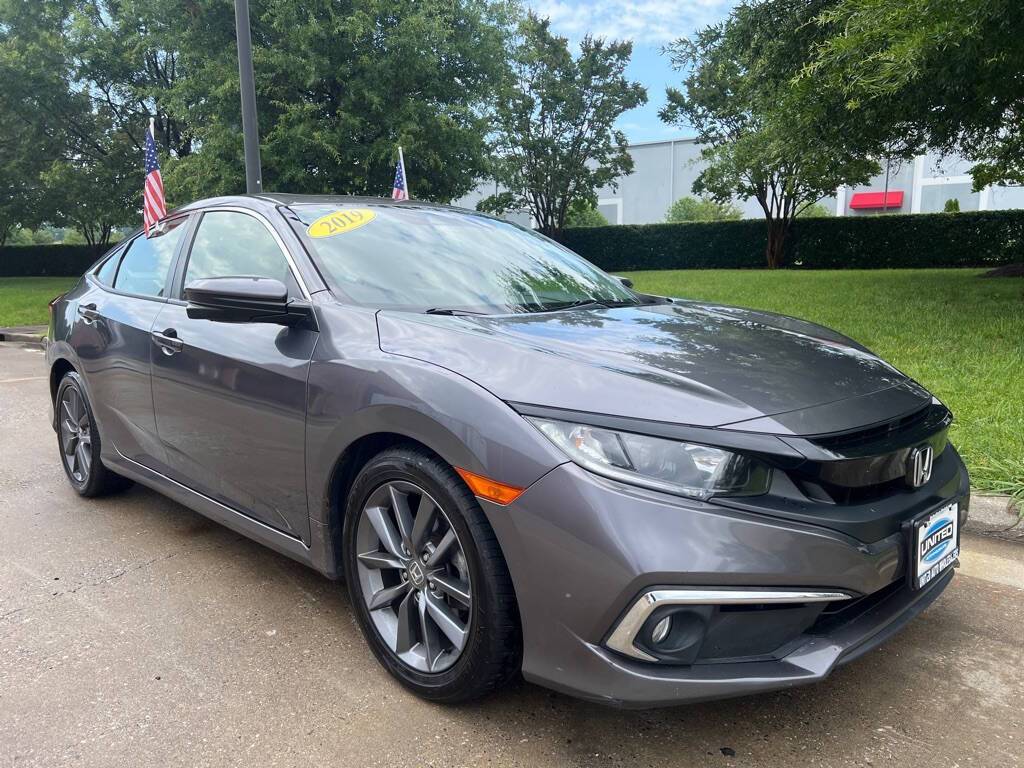 2019 Honda Civic EX — Sedan — 78,071 mi — Portsmouth, VA