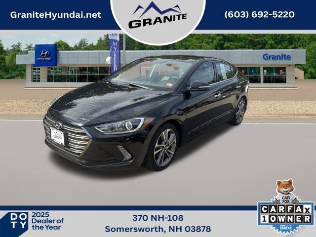 2017 Hyundai Elantra Limited — Sedan — 75,914 mi — Somersworth, NH