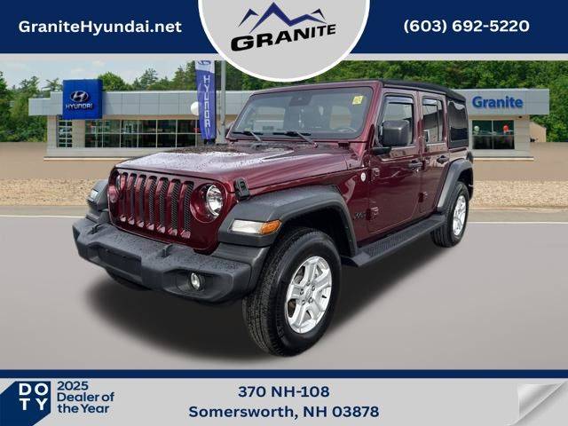 2021 Jeep Wrangler Sport S — SUV — 50,859 mi — Somersworth, NH