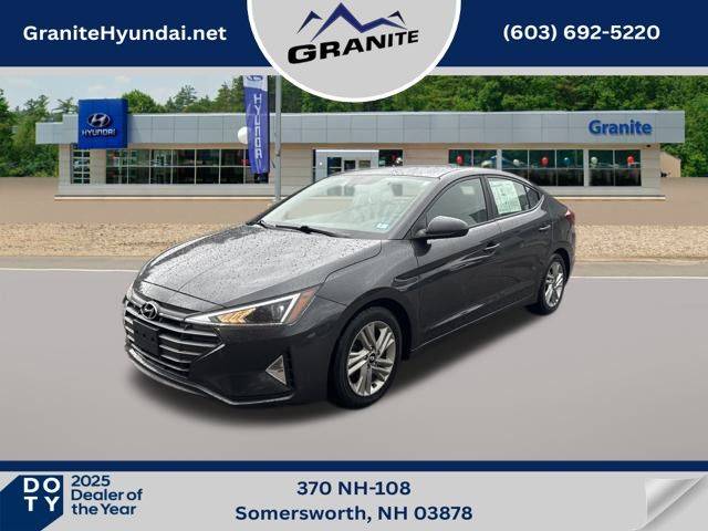 2020 Hyundai Elantra SEL — Sedan — 75,222 mi — Somersworth, NH