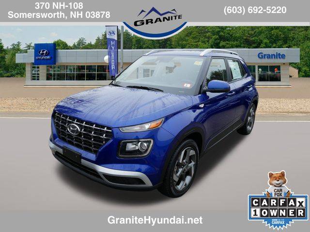 2022 Hyundai Venue SEL — SUV — 26,971 mi — Somersworth, NH
