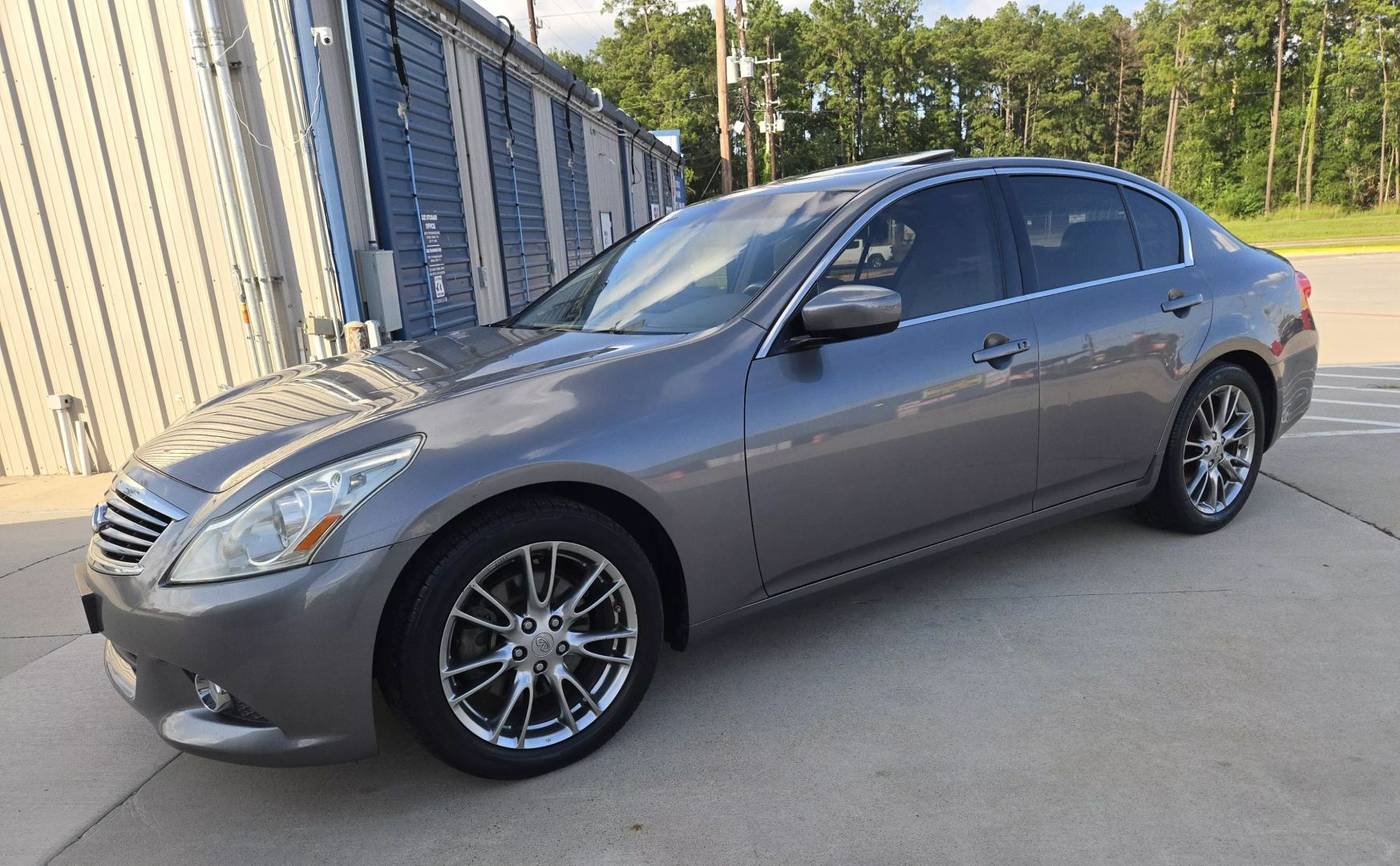 2012 INFINITI G G37 — Sedan — 142,465 mi — Spring, TX