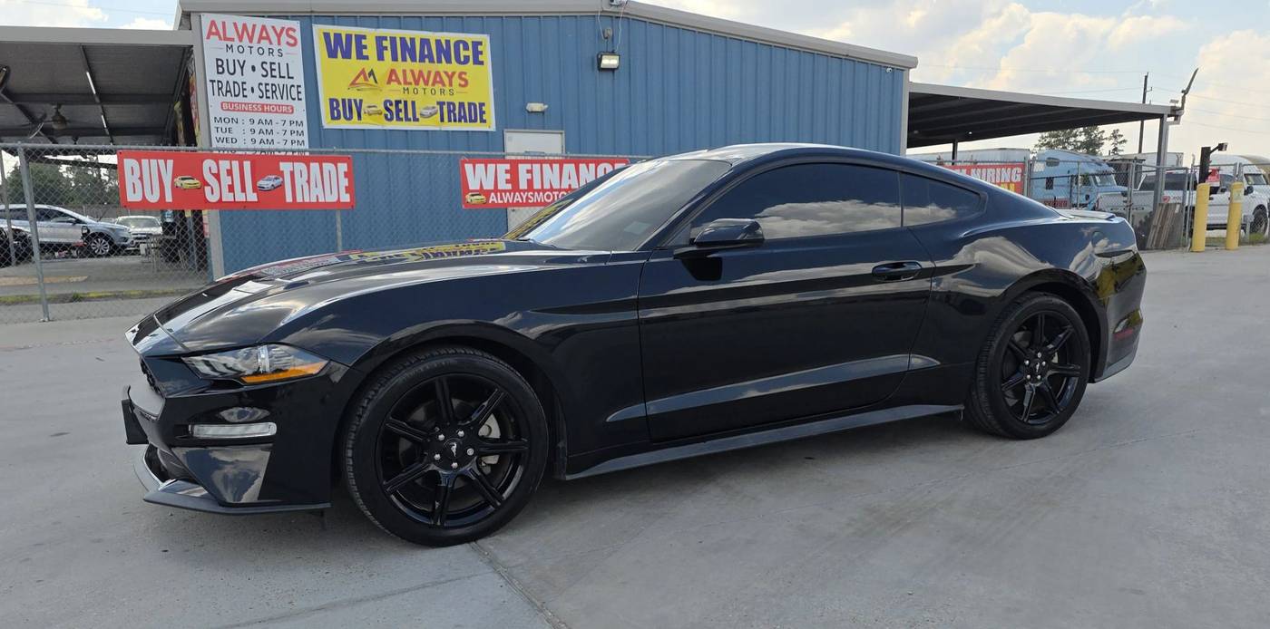2019 Ford Mustang EcoBoost — Coupe — 45,583 mi — Spring, TX
