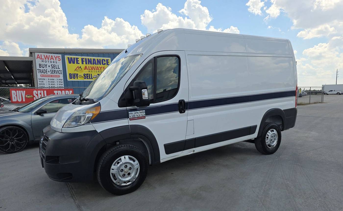 2017 Ram ProMaster Cargo Van 1500 — Cargo Van — 123,752 mi — Spring, TX