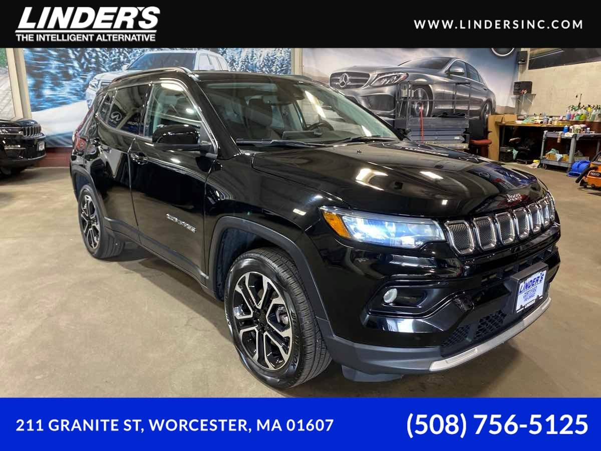 2022 Jeep Compass Limited — SUV — 25,754 mi — Worcester, MA