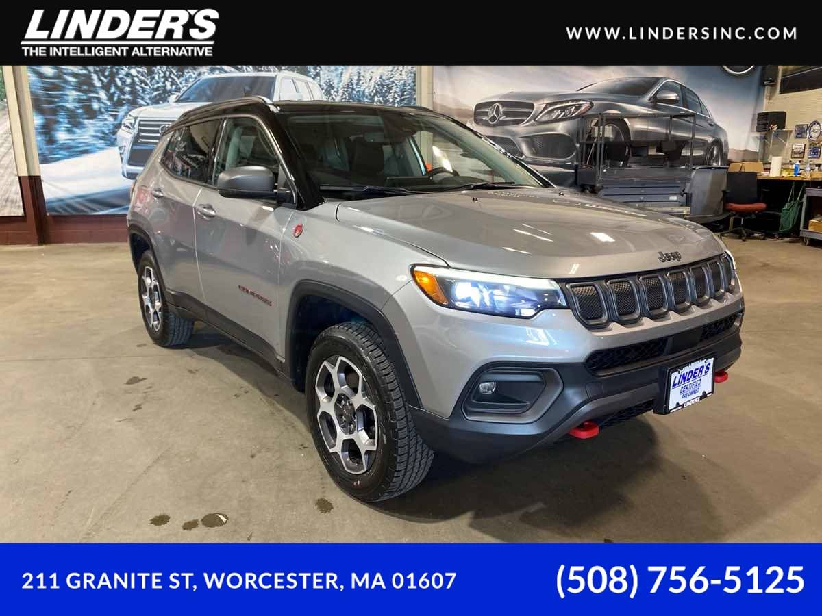 2022 Jeep Compass Trailhawk — SUV — 17,997 mi — Worcester, MA