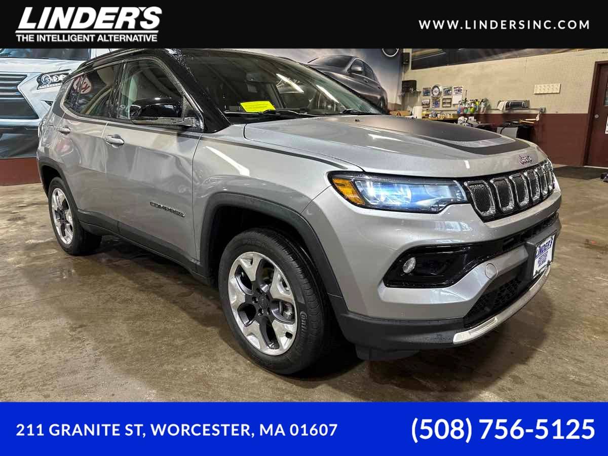 2022 Jeep Compass Limited — SUV — 16,747 mi — Worcester, MA