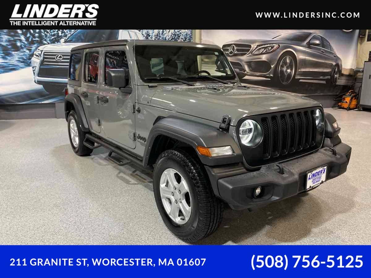 2021 Jeep Wrangler Sport S — SUV — 18,582 mi — Worcester, MA