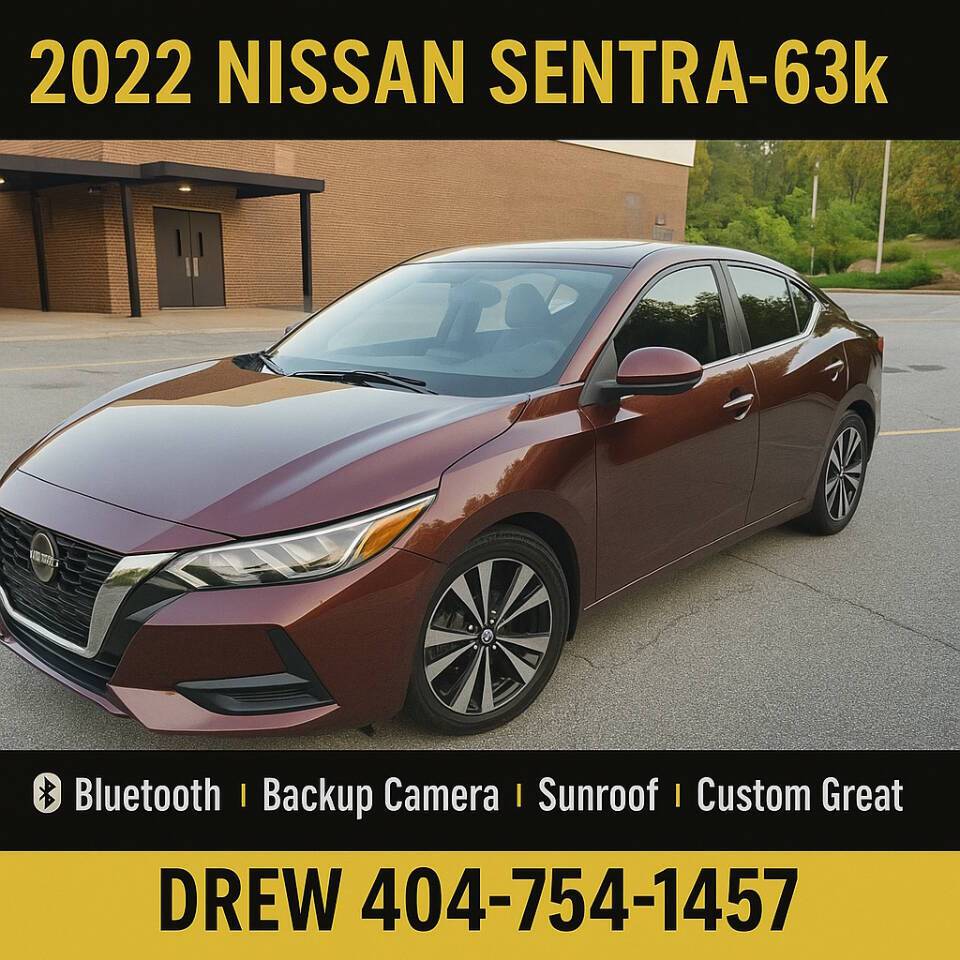 2022 Nissan Sentra SV — Sedan — 63,249 mi — Mableton, GA