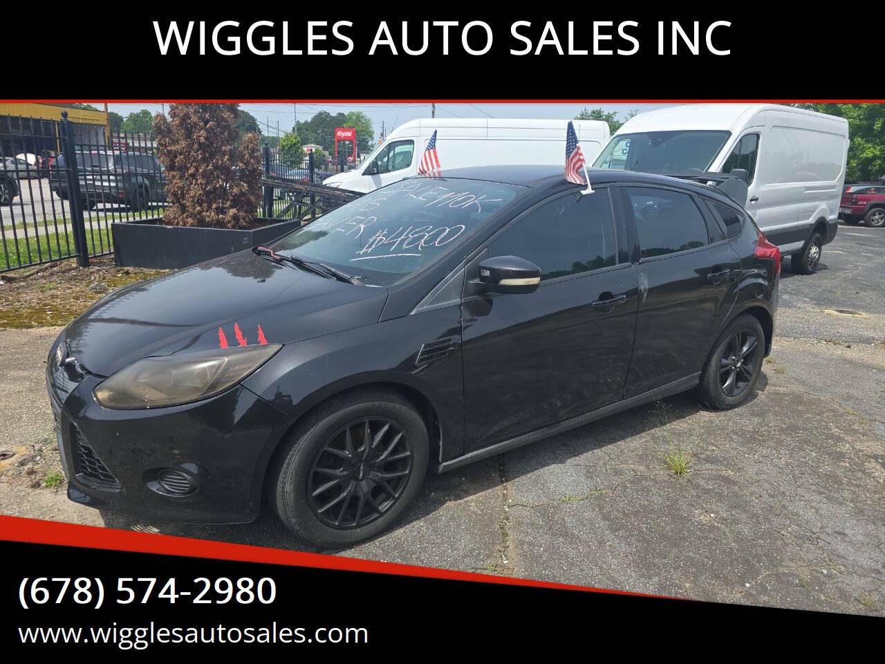 2014 Ford Focus SE — Hatchback — 113,123 mi — Mableton, GA