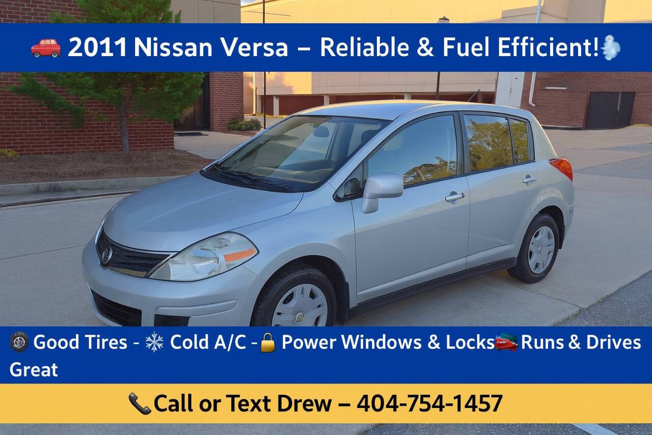 2011 Nissan Versa 1.8 S — Hatchback — 155,657 mi — Mableton, GA