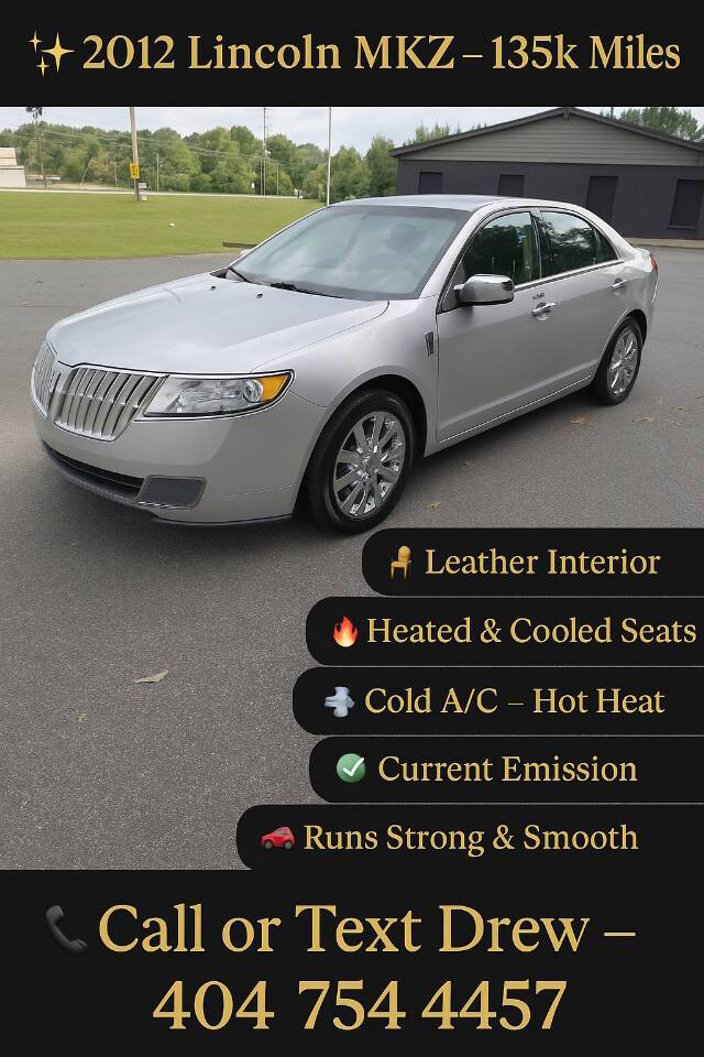 2012 Lincoln MKZ AWD — Sedan — 135,809 mi — Mableton, GA
