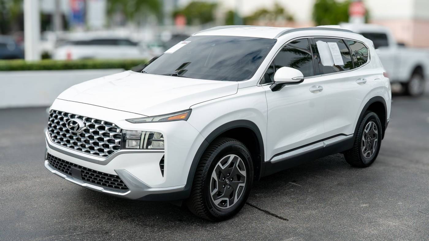 2022 Hyundai Santa Fe Hybrid Blue — SUV — 49,099 mi — Miami, FL