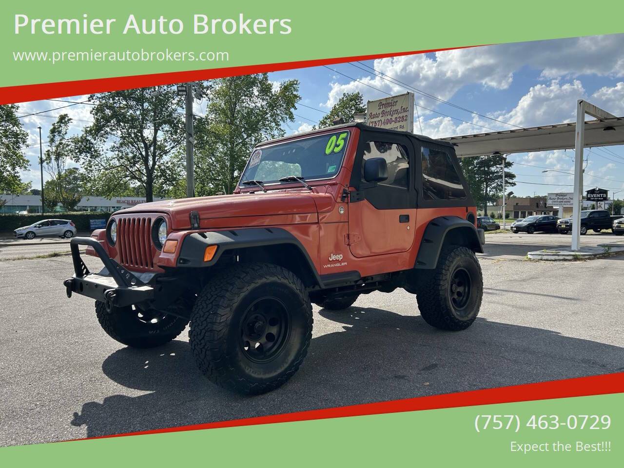 2005 Jeep Wrangler SE — SUV — 100,376 mi — Virginia Beach, VA